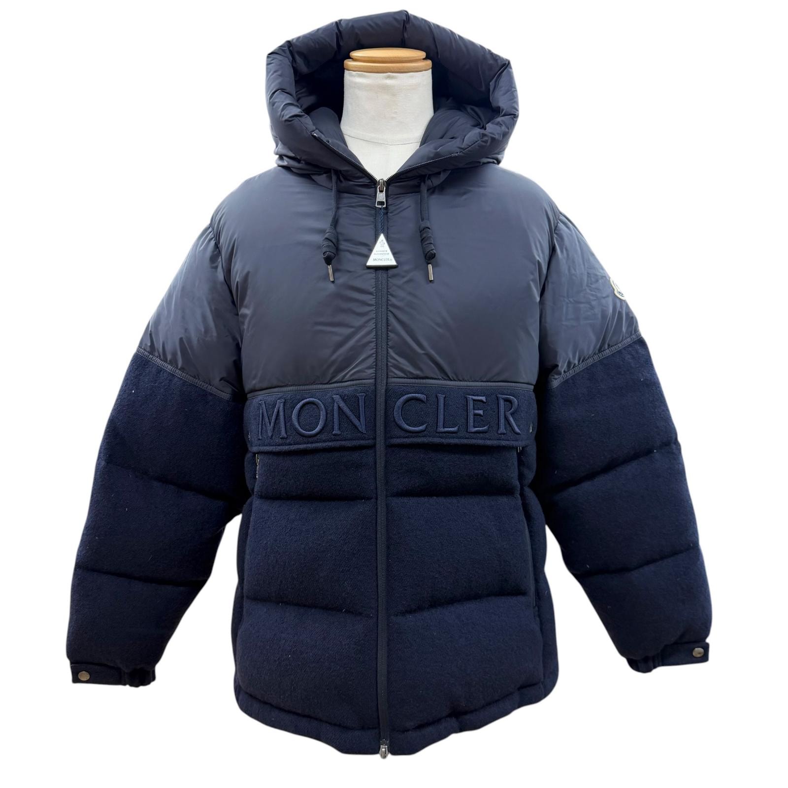 美品 モンクレール ダウンジャケット ANDRES ネイビー メンズ 2