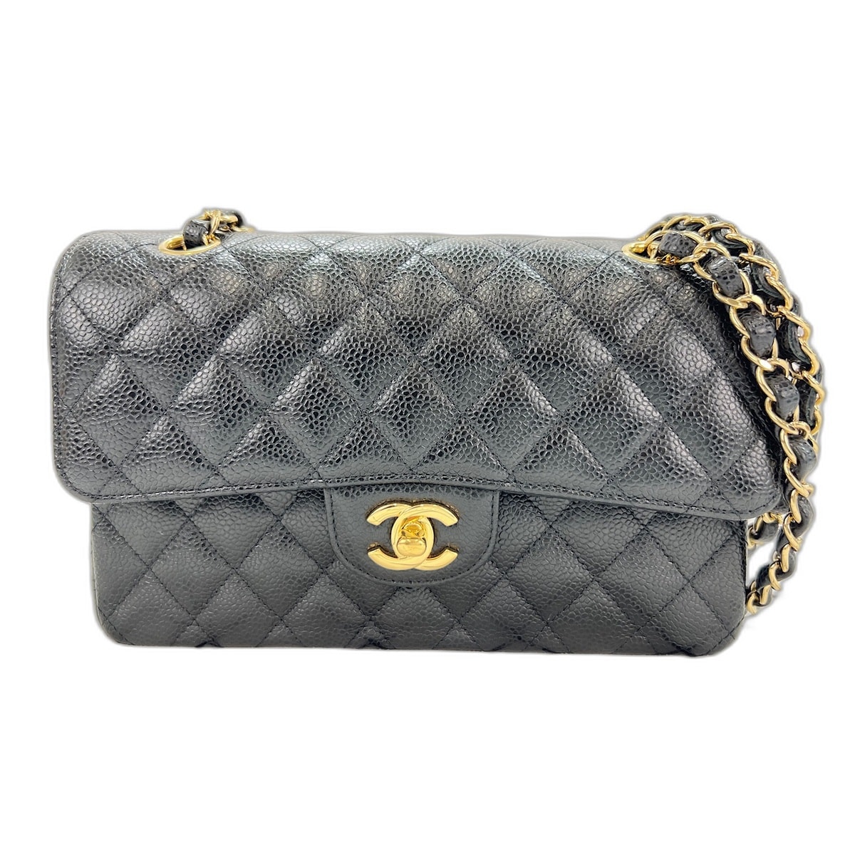 シャネル CHANEL マトラッセ ダブルフラップ ショルダーバッグ【中古】