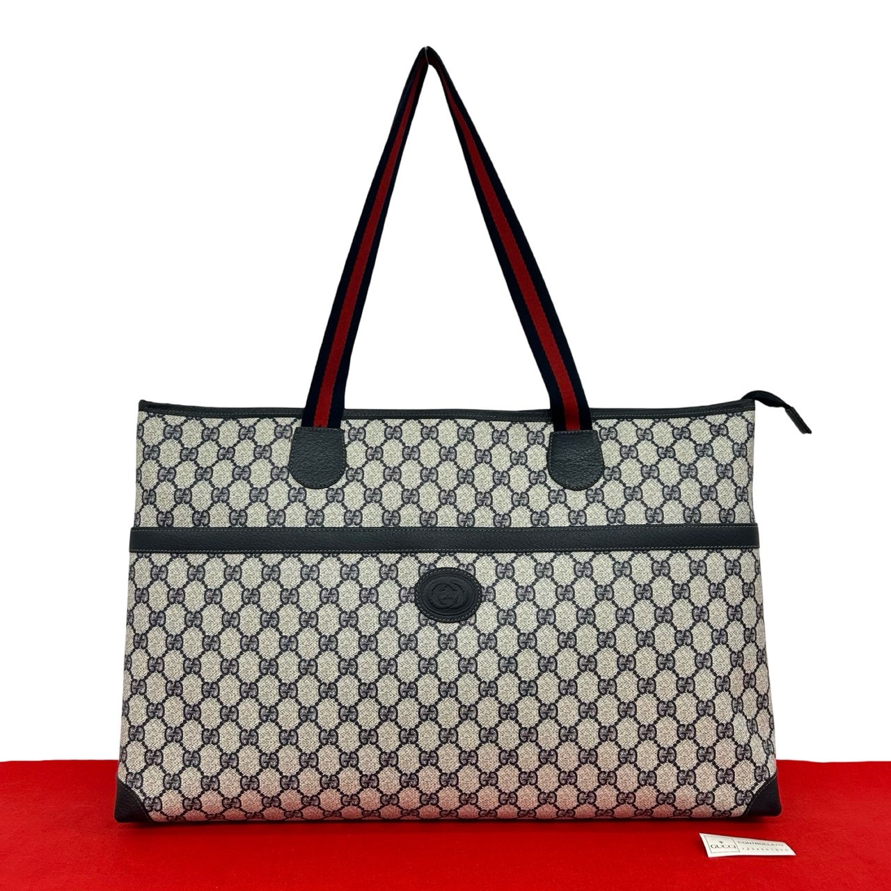 B (目立った傷や汚れなし)】GUCCI グッチ シェリーライン GG ロゴ 柄