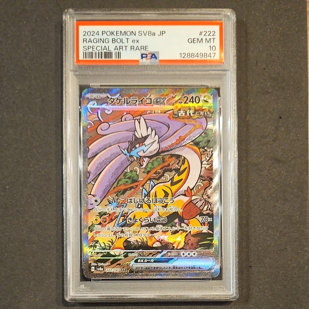タケルライコex SAR [SV8a 222/187](ハイクラスパック「テラスタルフェスex」)