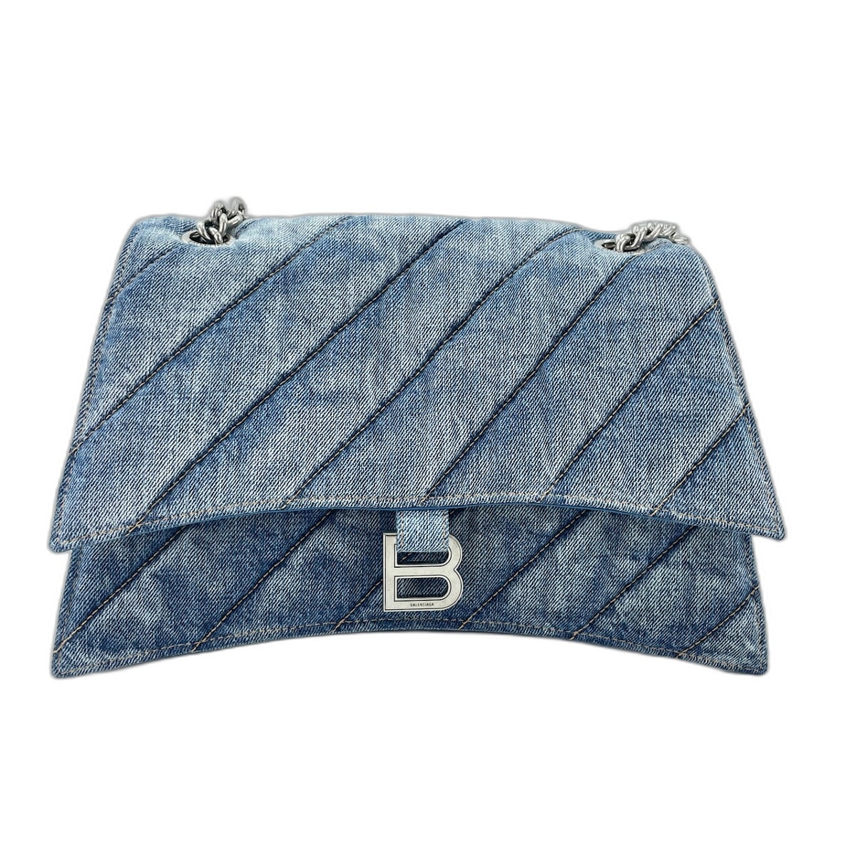 バレンシアガ BALENCIAGA クラッシュ ショルダーバッグ【中古】