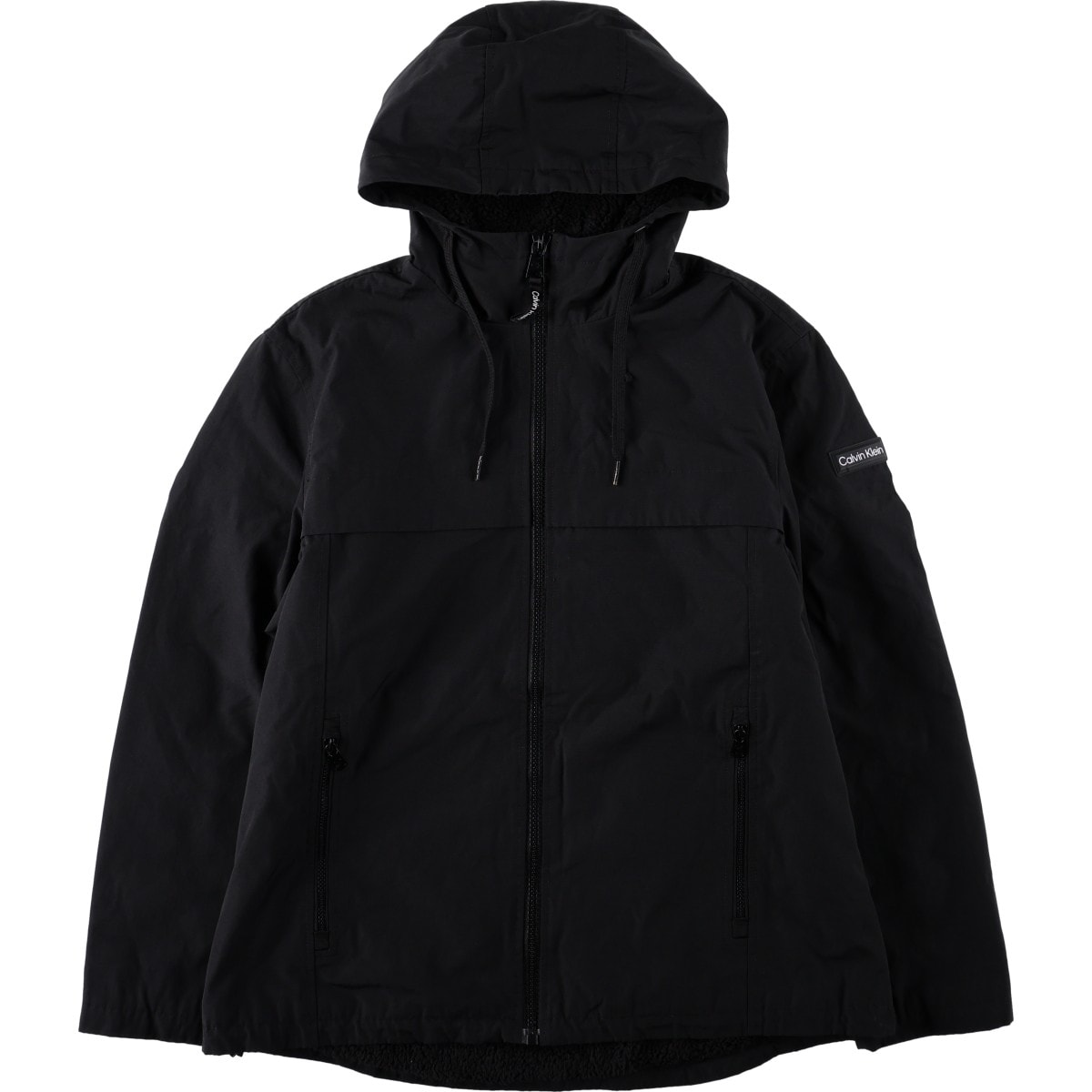 古着 00年代 カルバンクライン Calvin klein 中綿パーカー パファージャケット メンズL相当/eaa674717