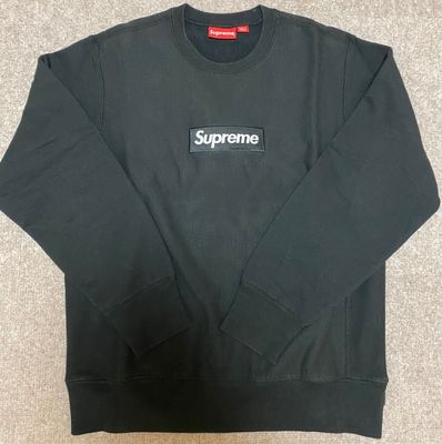 Supreme Box Logo Crewneck Sweatshirt "Black" (18FW)