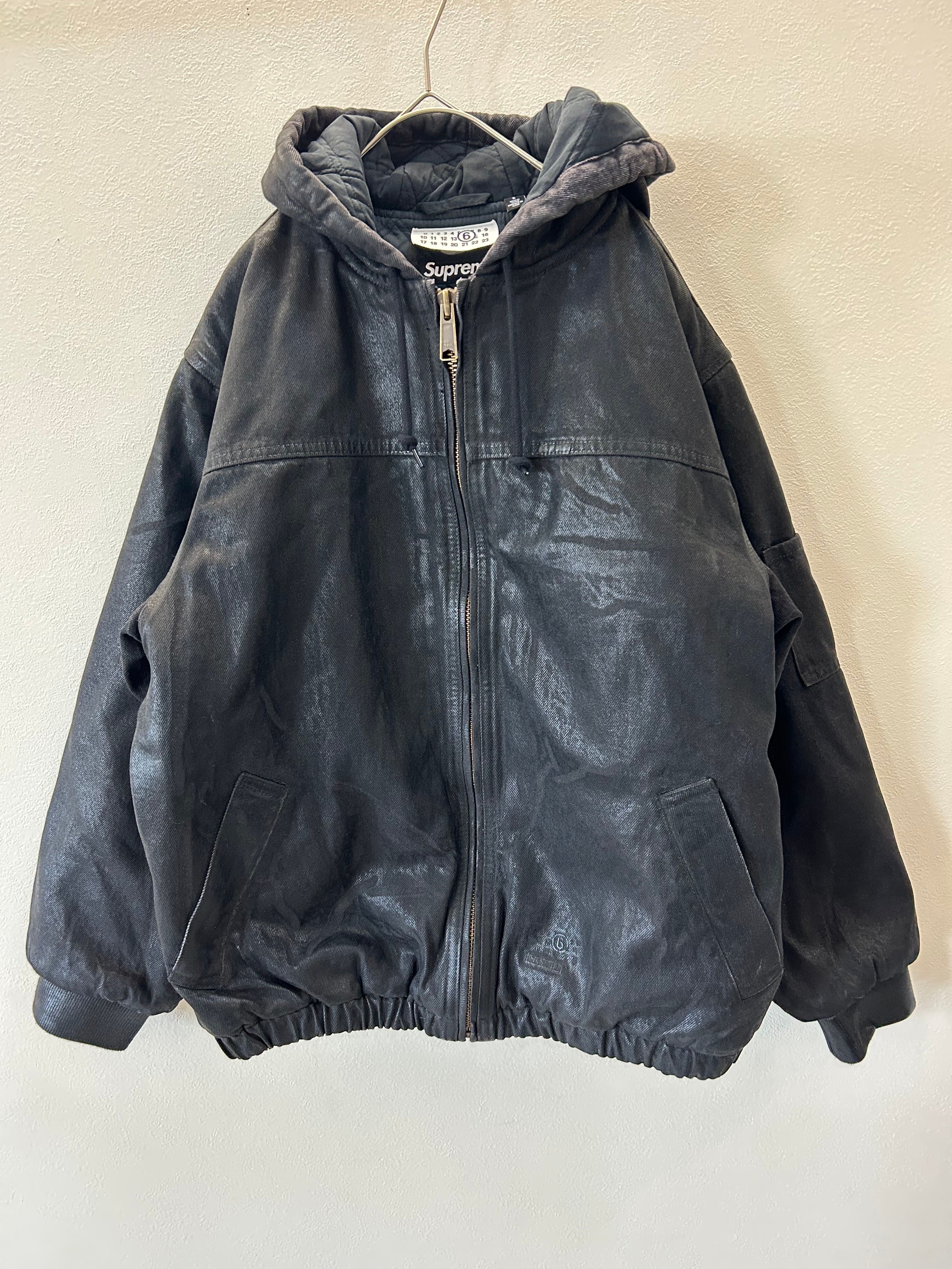 Supreme x MM6 Maison Margiela Foil Hooded Work Jacket "Black"