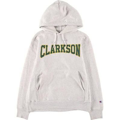 古着 00年代 チャンピオン Champion ORIGINAL REVERSE WEAVE オリジナルリバースウィーブ カレッジ スウェットプルオーバーパーカー メンズS相当/eaa419440