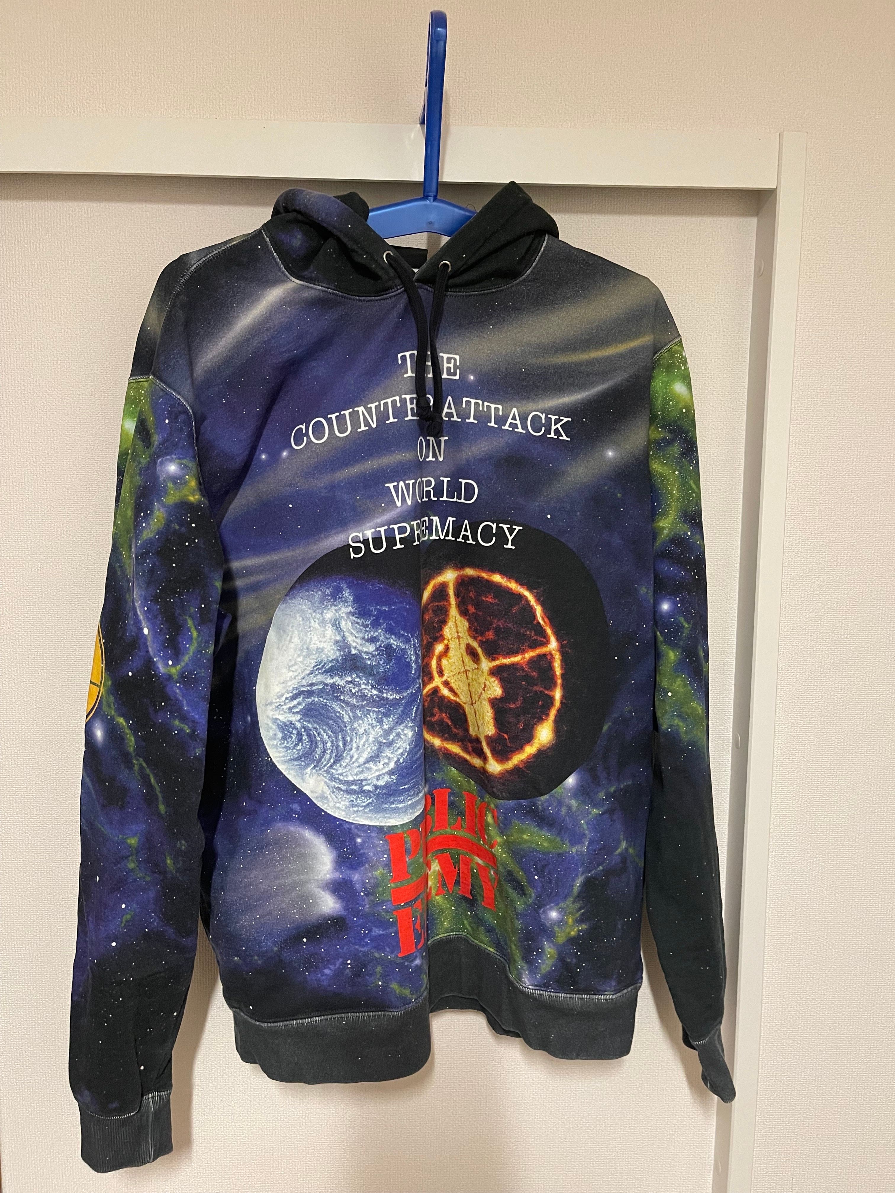 Supreme Undercover Public Enemy Hooded Sweatshirt "Black"