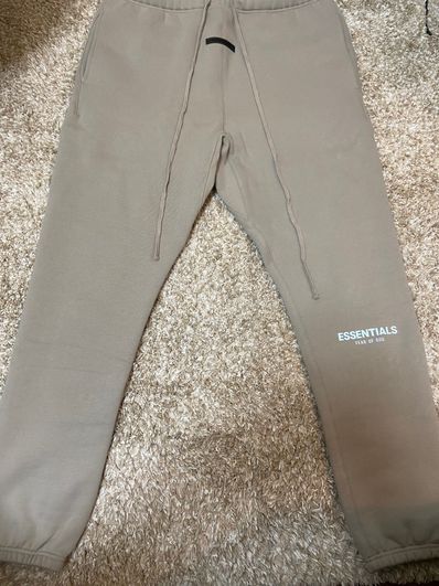 FEAR OF GOD ESSENTIALS Sweatpants (SS20) "Tan/String"