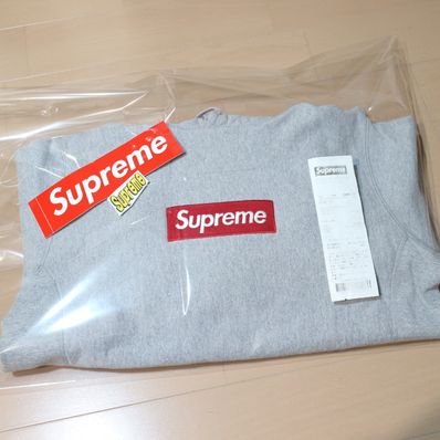 Supreme Box Logo Hooded Sweatshirt "Heather Grey" (16FW)