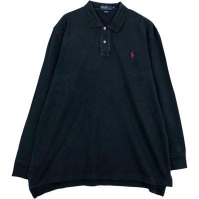 古着 ラルフローレン Ralph Lauren POLO by Ralph Lauren 長袖 ポロシャツ メンズXL相当/eaa631897