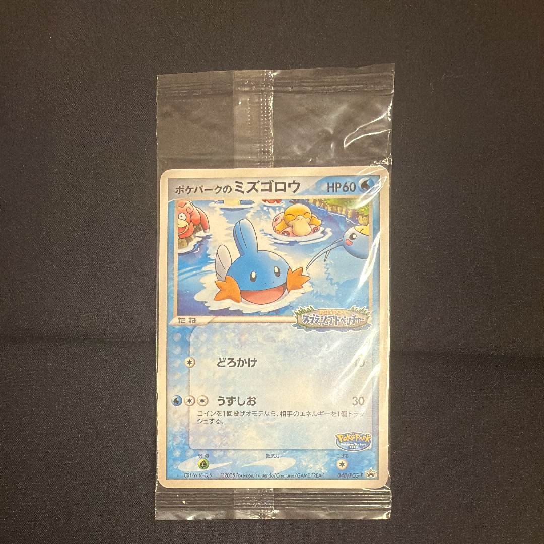 ポケパークのミズゴロウ P [PCG-P 048](プロモーションカード「ポケパーク ルギアのくるくるシップ」)