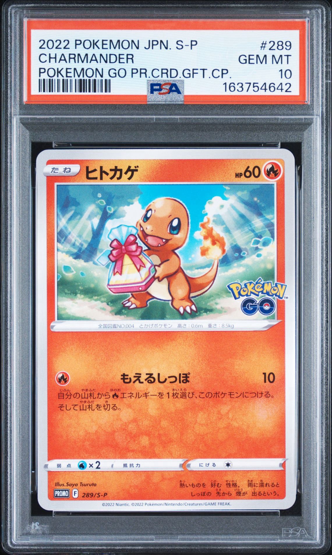 ヒトカゲ P [S-P 289](プロモーションカード「ポケモン GO ギフト