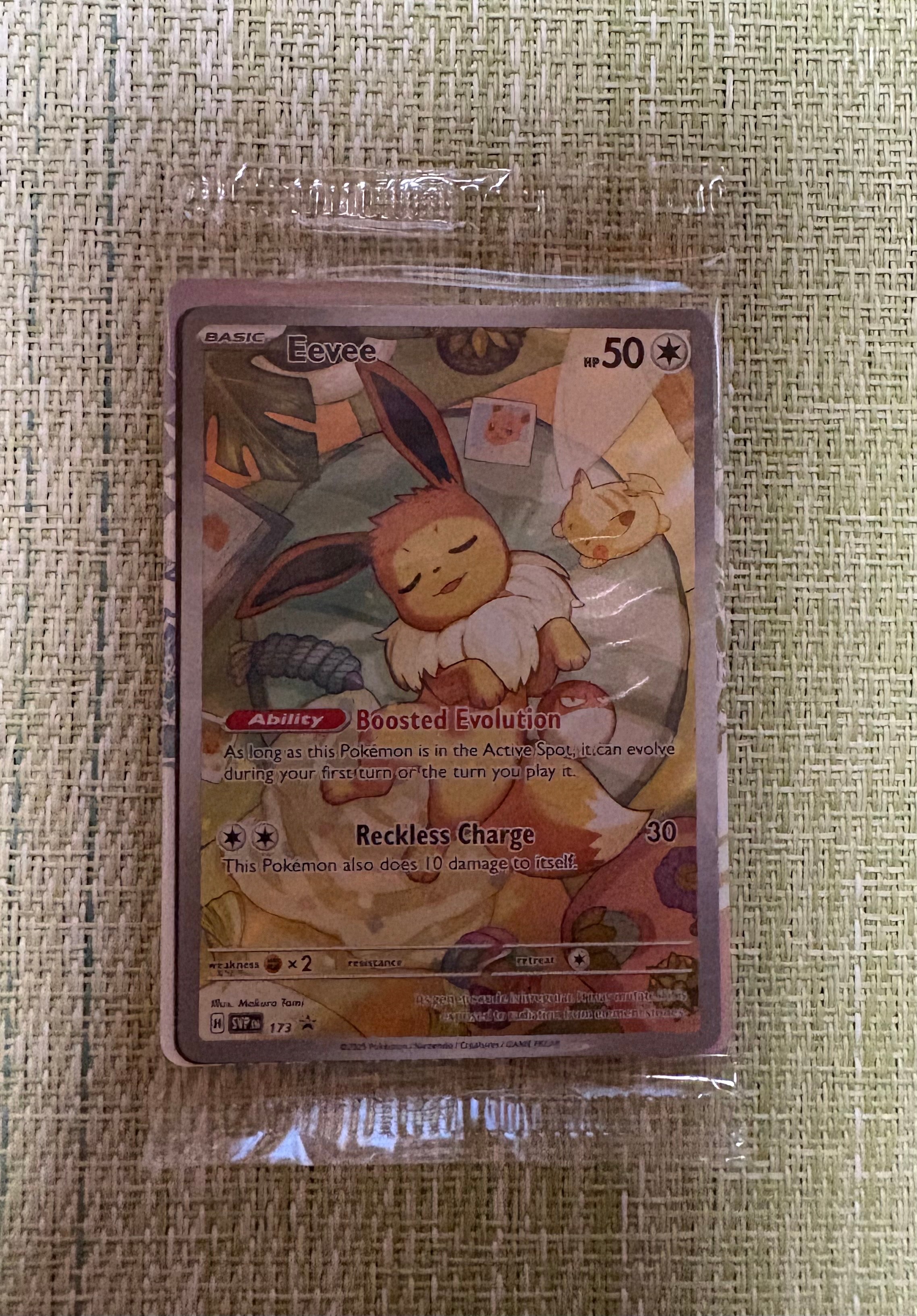 イーブイ P [SVP EN 173]【英語版】(スカーレット&バイオレット「プリズマティックエボリューションズ エリートトレーナボックス」)