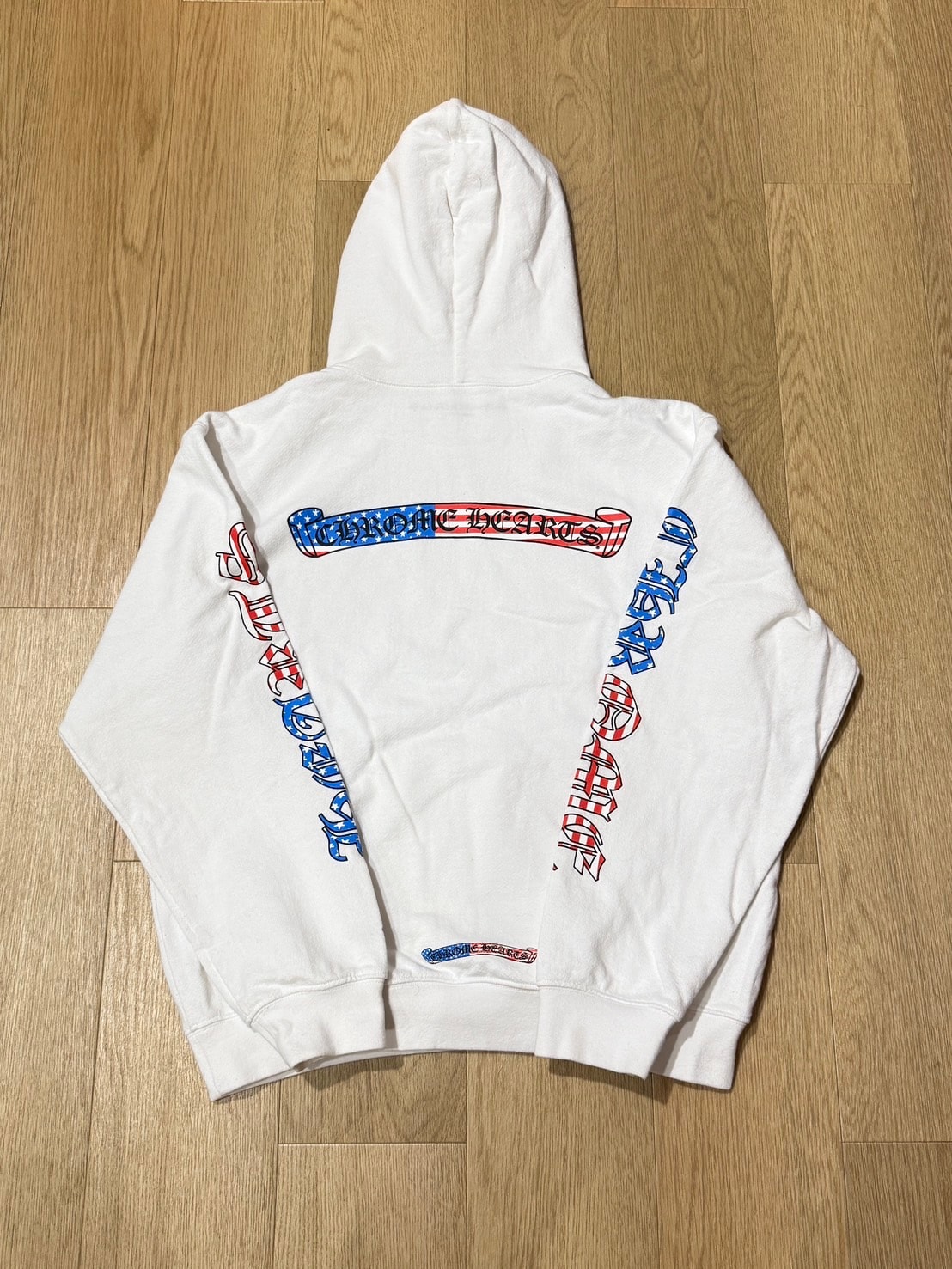 Chrome Hearts Matty Boy 4th of July Hoodie "White"