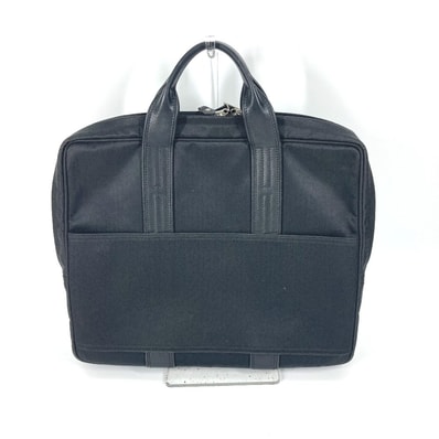 エルメス HERMES アカプルコ オディナトゥール 2WAY ハンドバッグ カバン トートバッグ ビジネスバッグ ナイロン ブラック