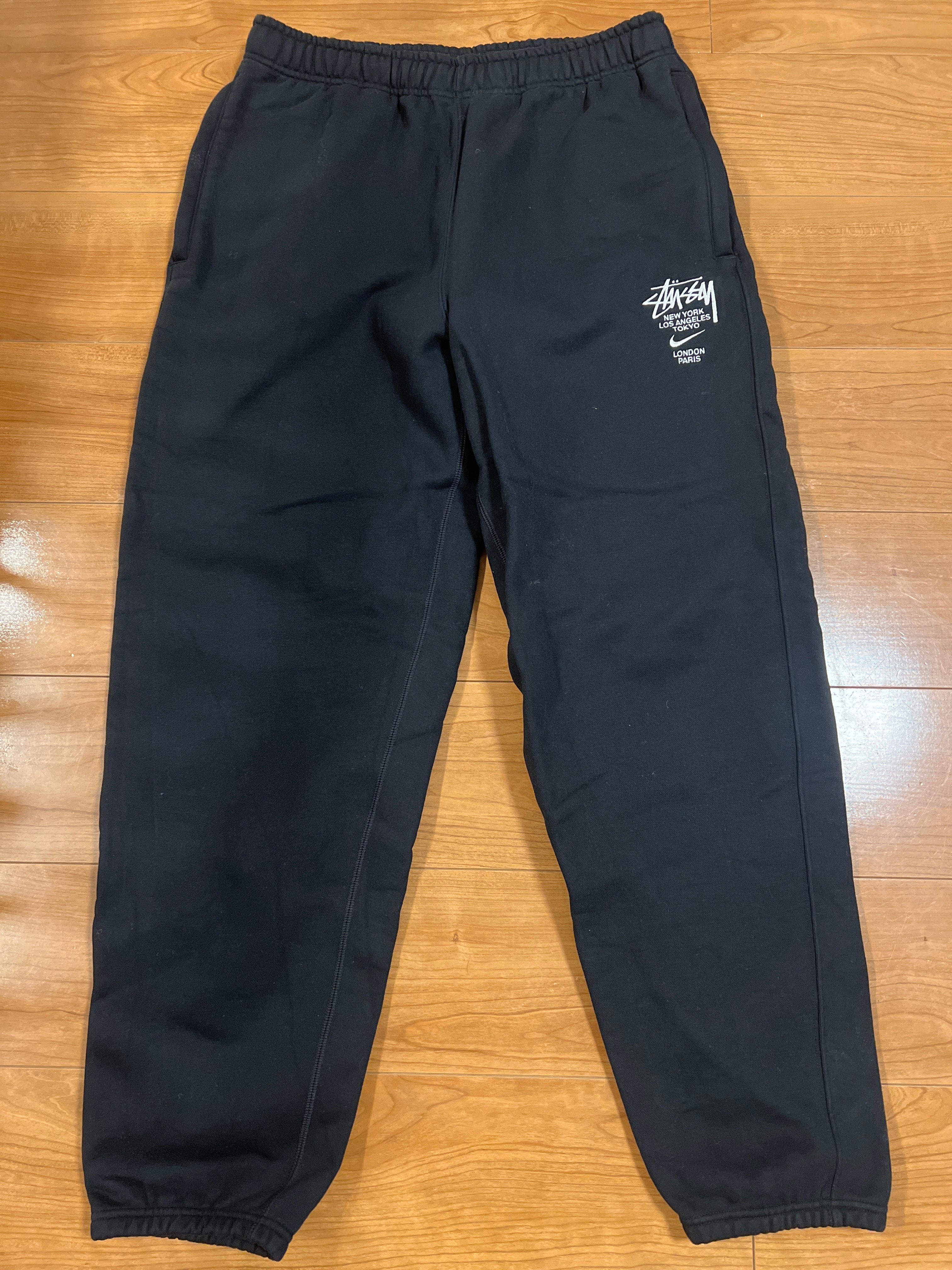 Nike x Stussy International Sweatpants (US Size) "Black" DC4227-010