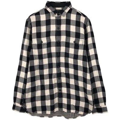 古着 ラルフローレン Ralph Lauren POLO RALPH LAUREN バッファローチェック 長袖 ライトネルチェックシャツ メンズM相当/eaa609546