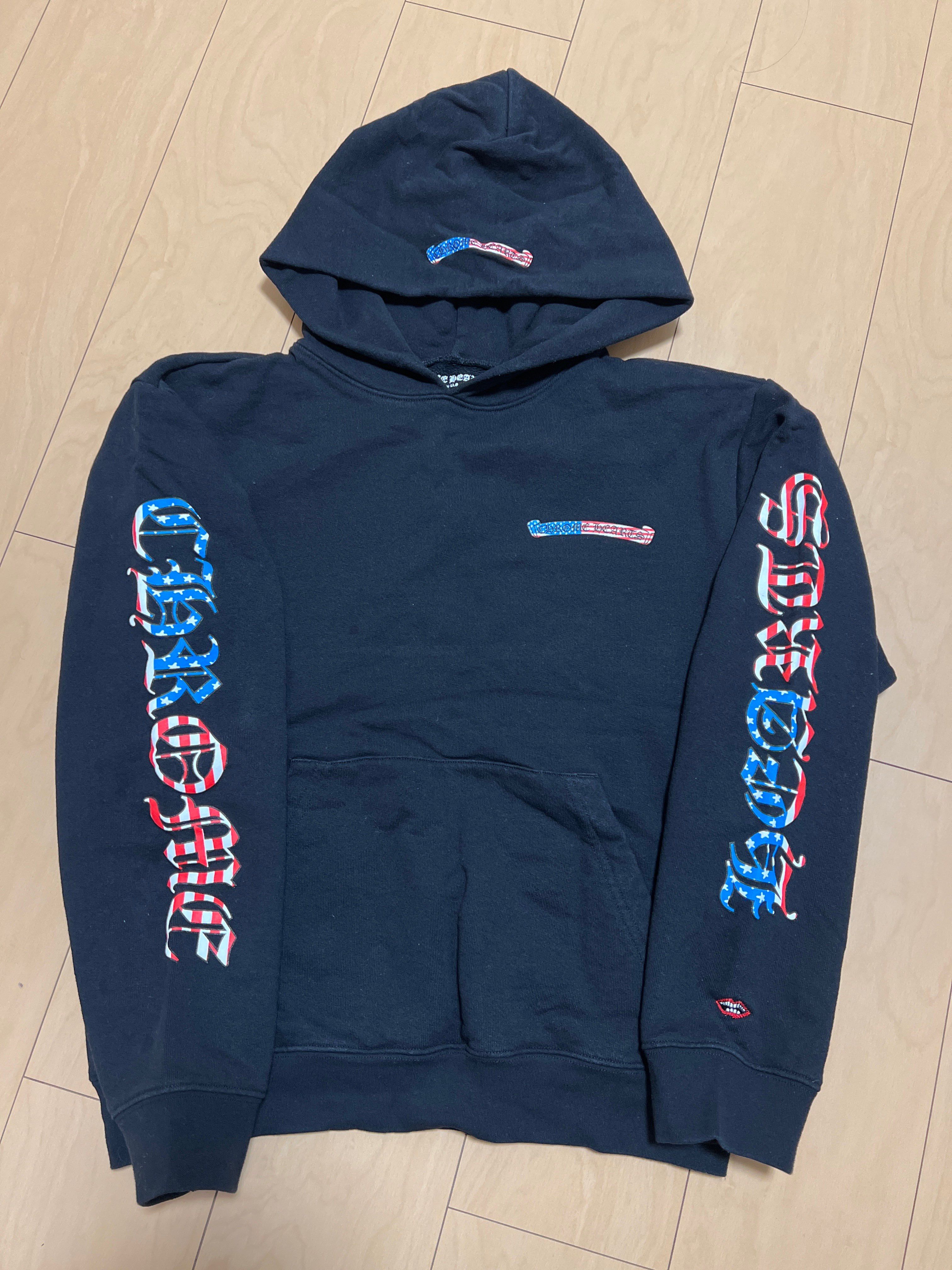 Chrome Hearts Matty Boy America Hoodie "Black"