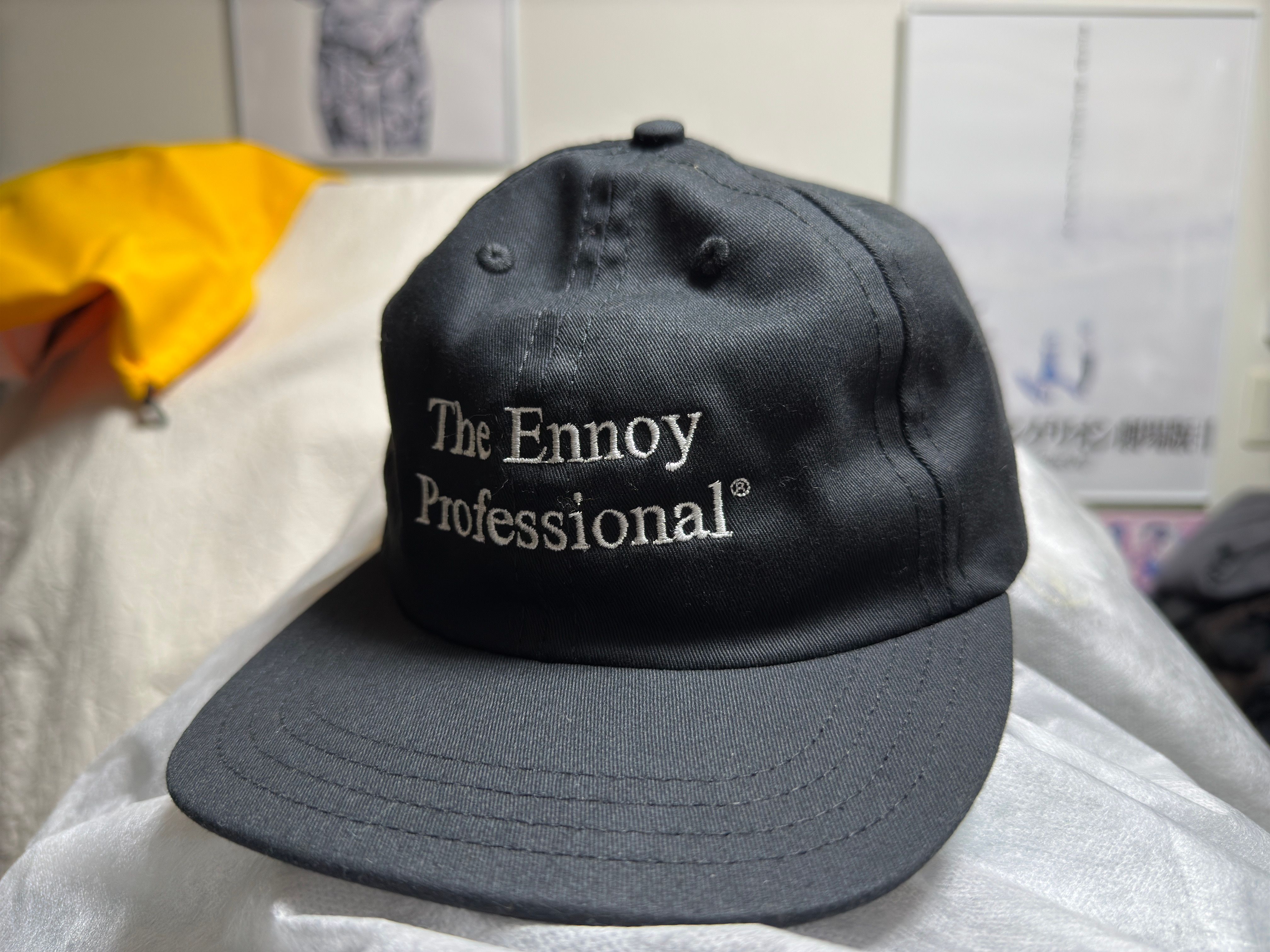 ENNOY Cotton Cap (The Ennoy Professional Logo) "Black" (24SS)