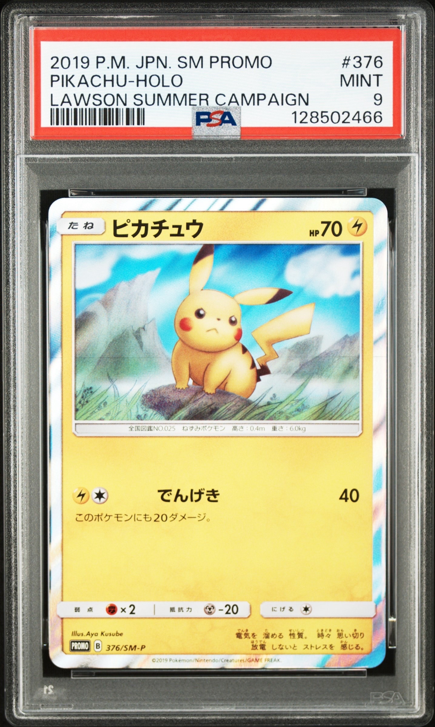 ピカチュウ: プロモ [SM-P 376](プロモーションカード「SM-P」)