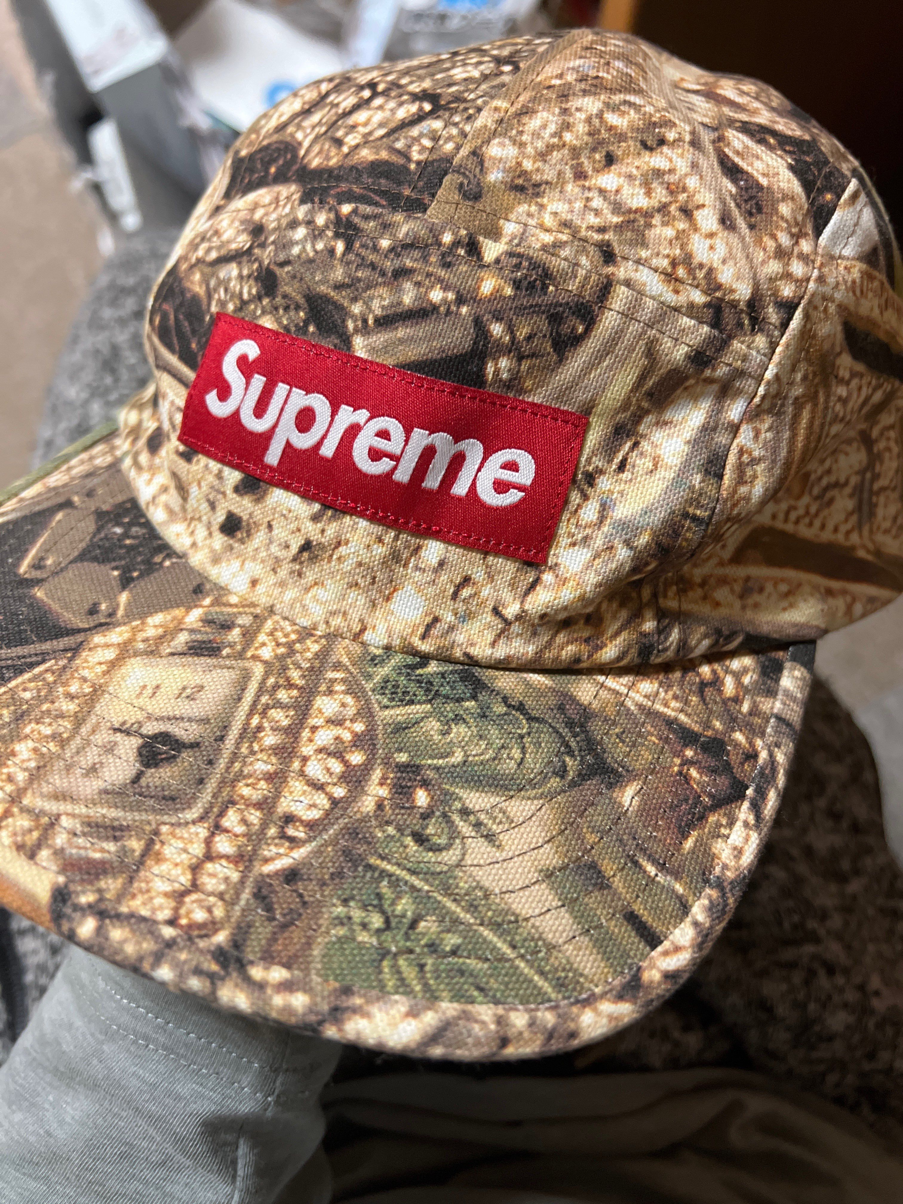 Supreme Bling Camp Cap "Yellow"