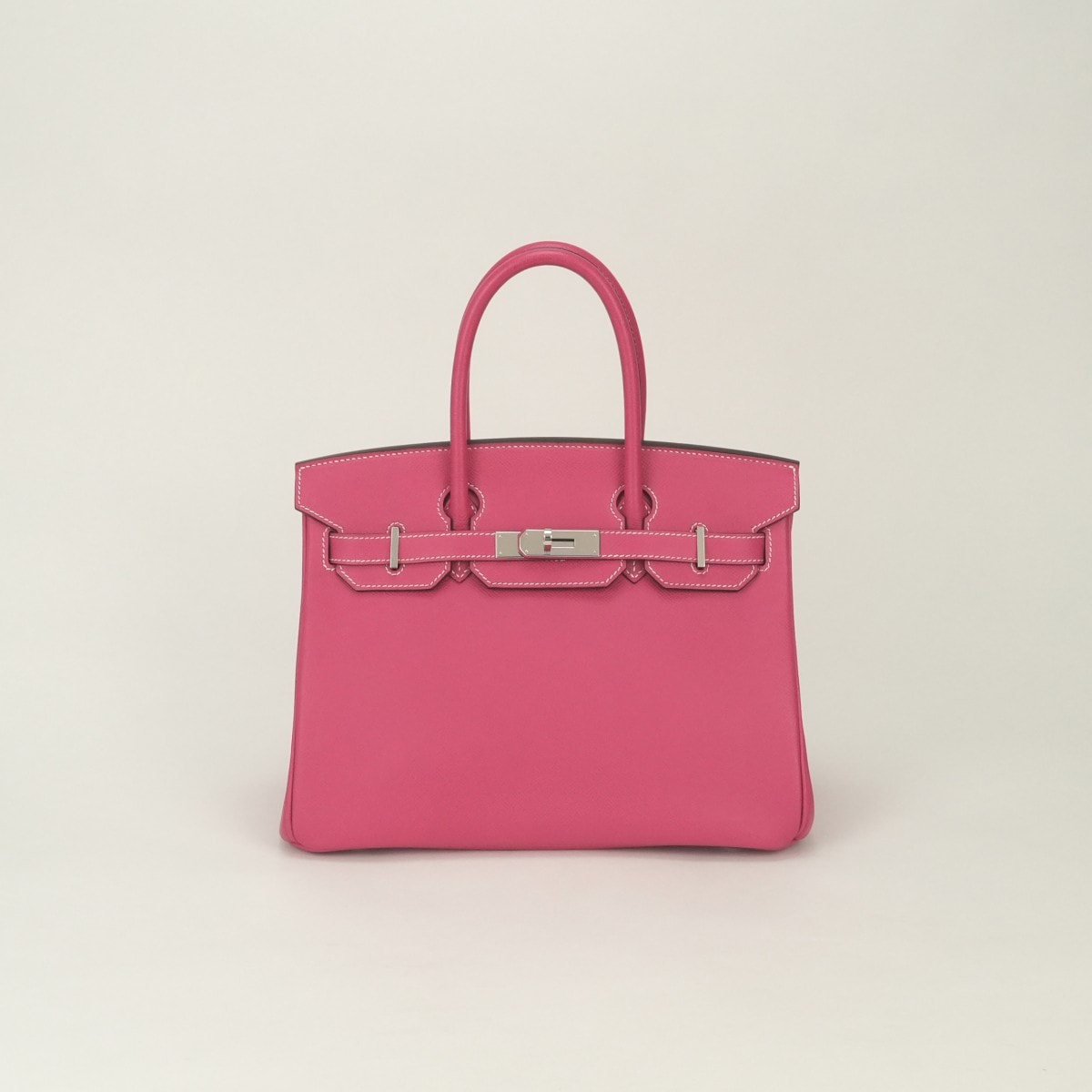 エルメス HERMES バーキン30 バーキン 30 バッグ トートバッグ エプソン ローズティリアン Rose Tyrien ピンク Pink シルバー金具 ヴォーエプソン ハンドバッグ