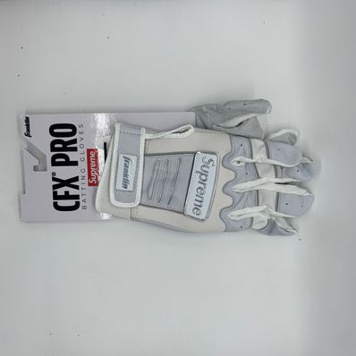 Supreme / Franklin CFX Pro Batting Glove "White"