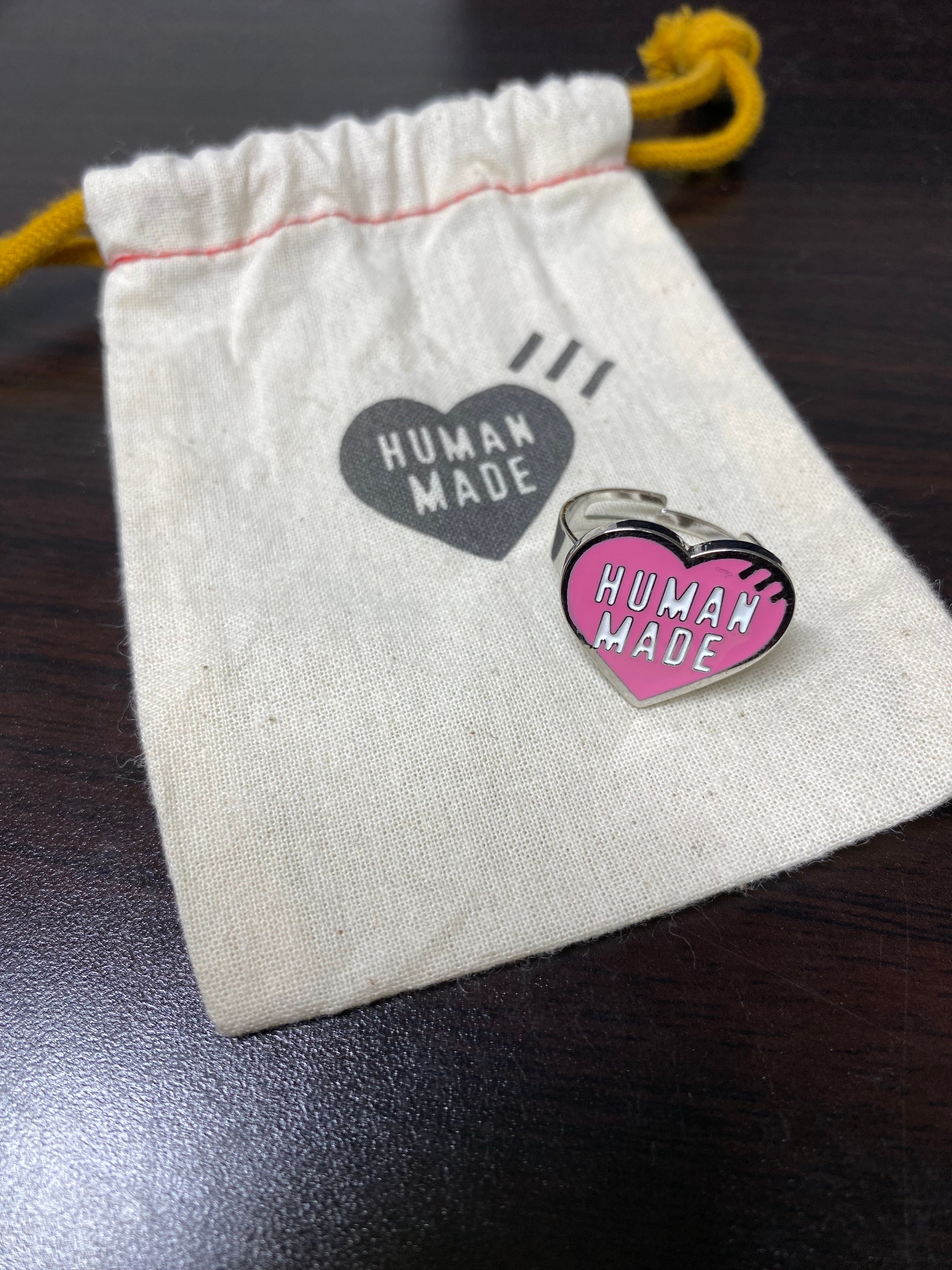 HUMAN MADE HEART RING "Pink" HM23GD051