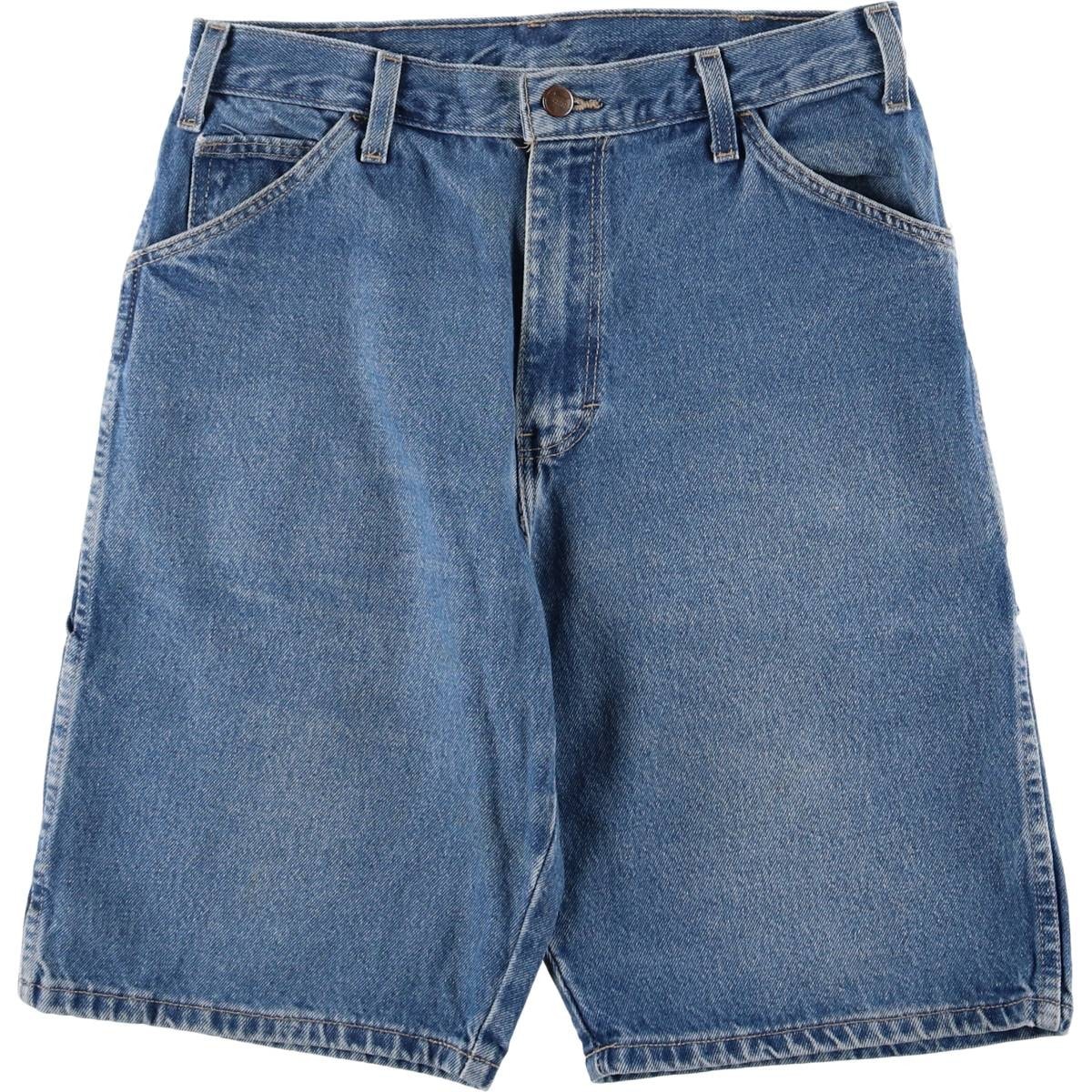 古着 ディッキーズ Dickies Relaxed Fit デニムペインターショーツ ハーフパンツ メンズw32相当/eaa578306