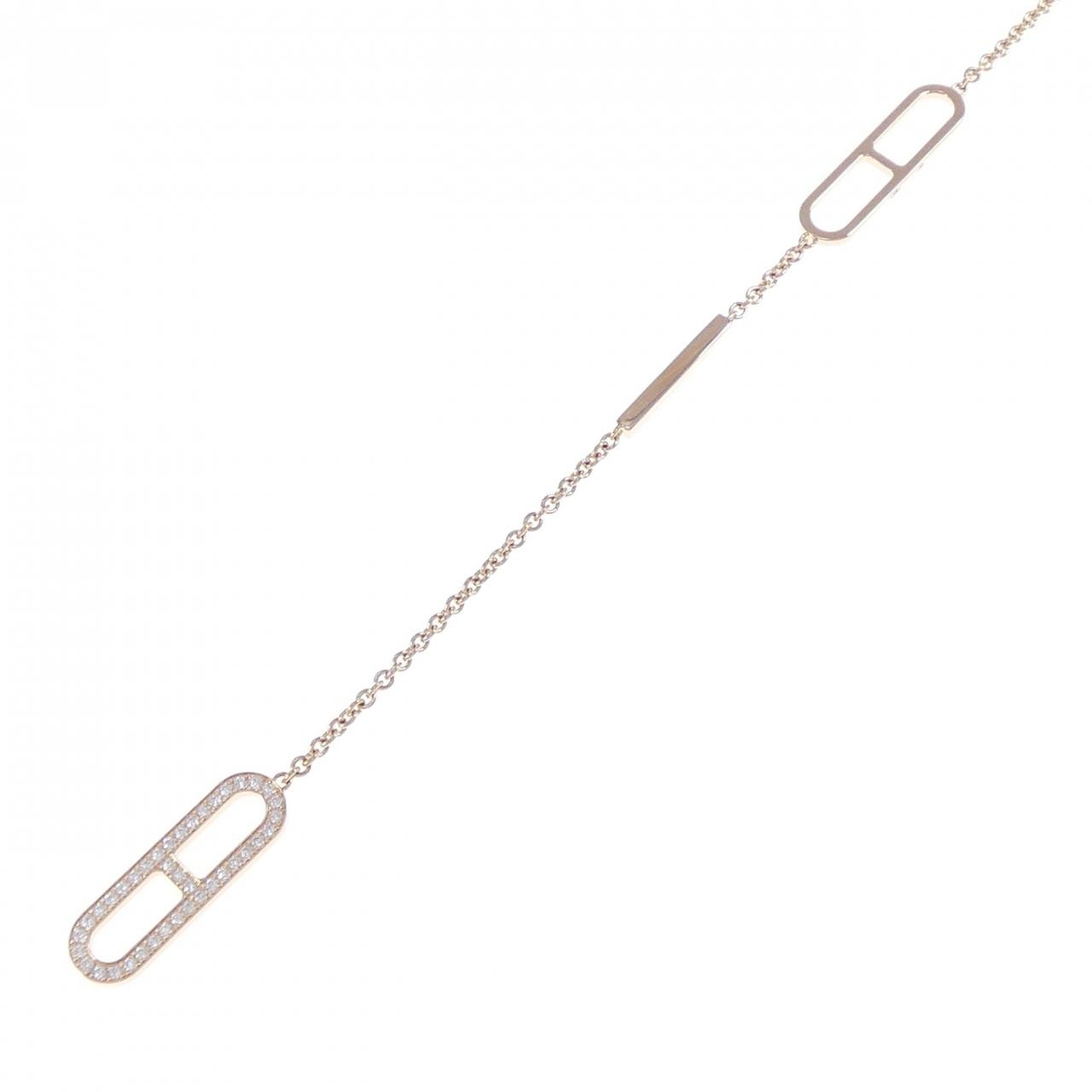 エルメス エバー シェーヌダンクル ブレスレット 0.37CT