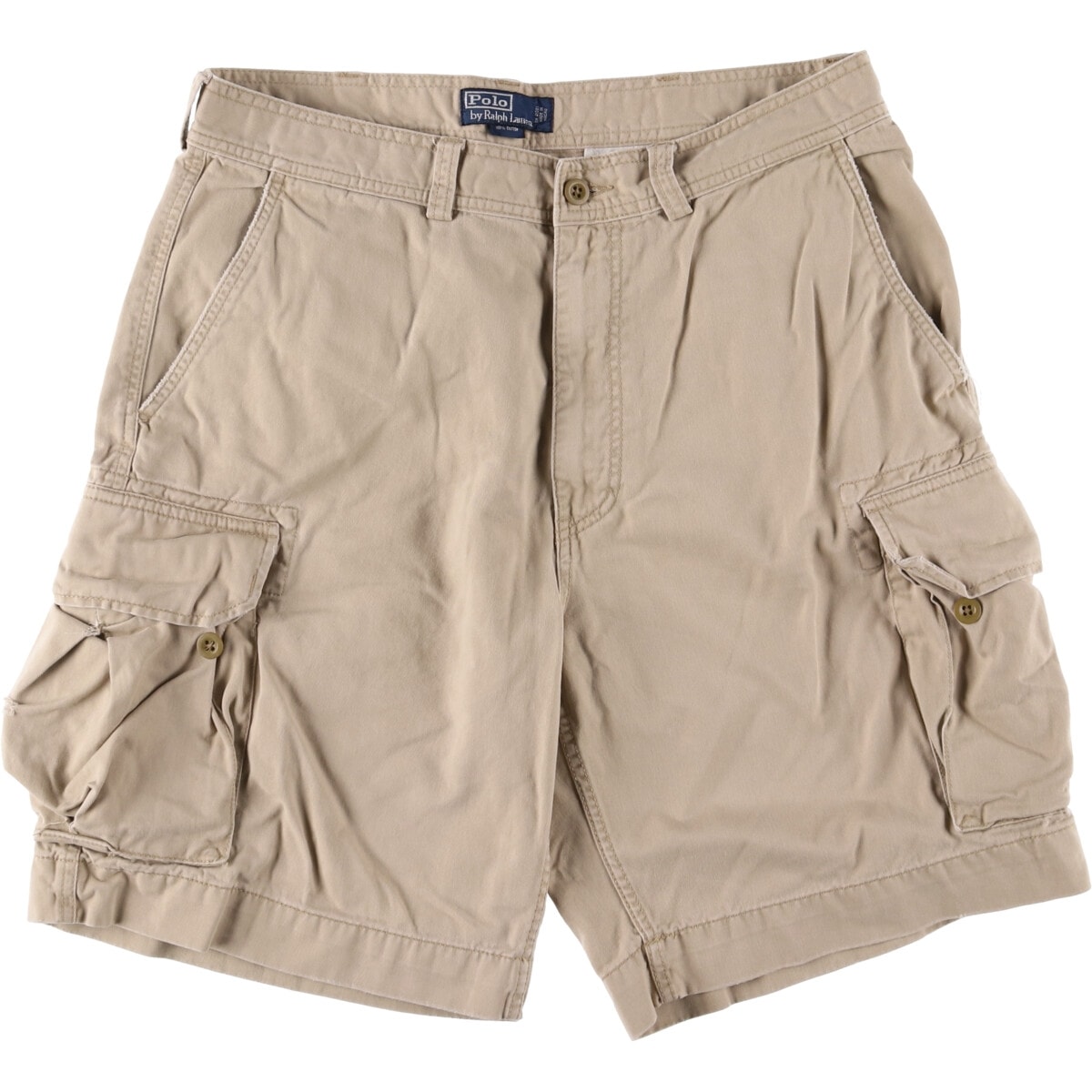 古着 ラルフローレン Ralph Lauren POLO by Ralph Lauren カーゴショーツ ハーフパンツ メンズw36相当/eaa565904