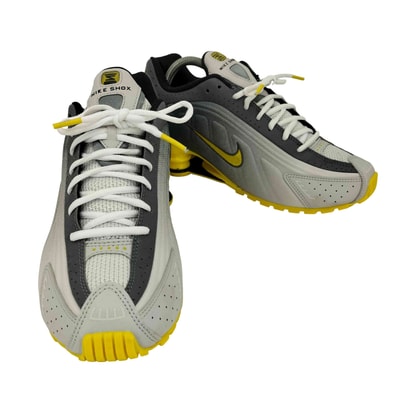 SHOX R4 SE VAST GREY BRIGHT CITRON-LT GRAPHITE【1143720860307】