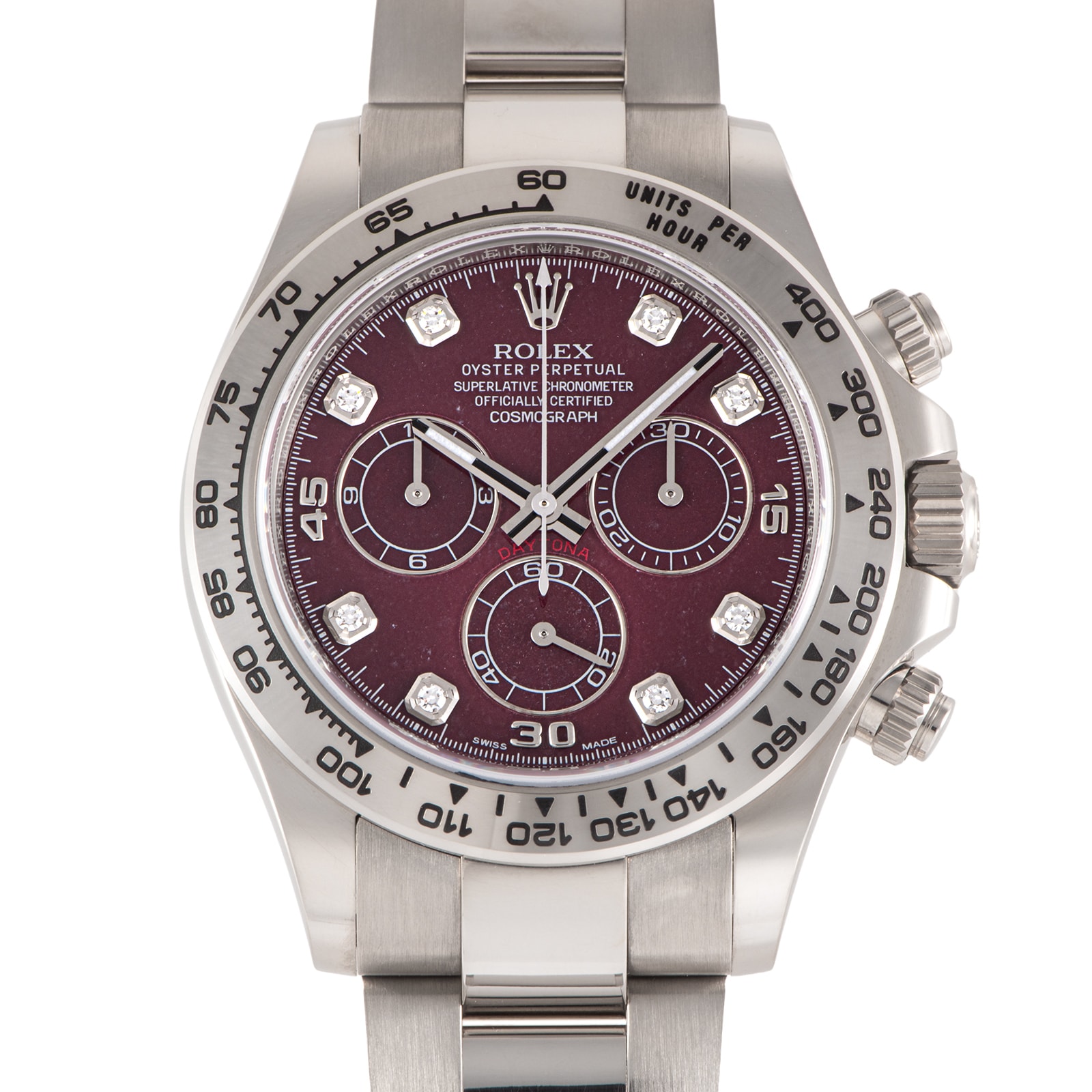 ROLEX ロレックス 116509G ランダム番 グロッシュラー ルベライト K18WG【中古】