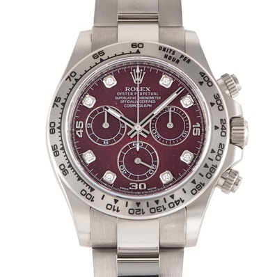 ROLEX ロレックス 116509G ランダム番 グロッシュラー ルベライト K18WG【中古】