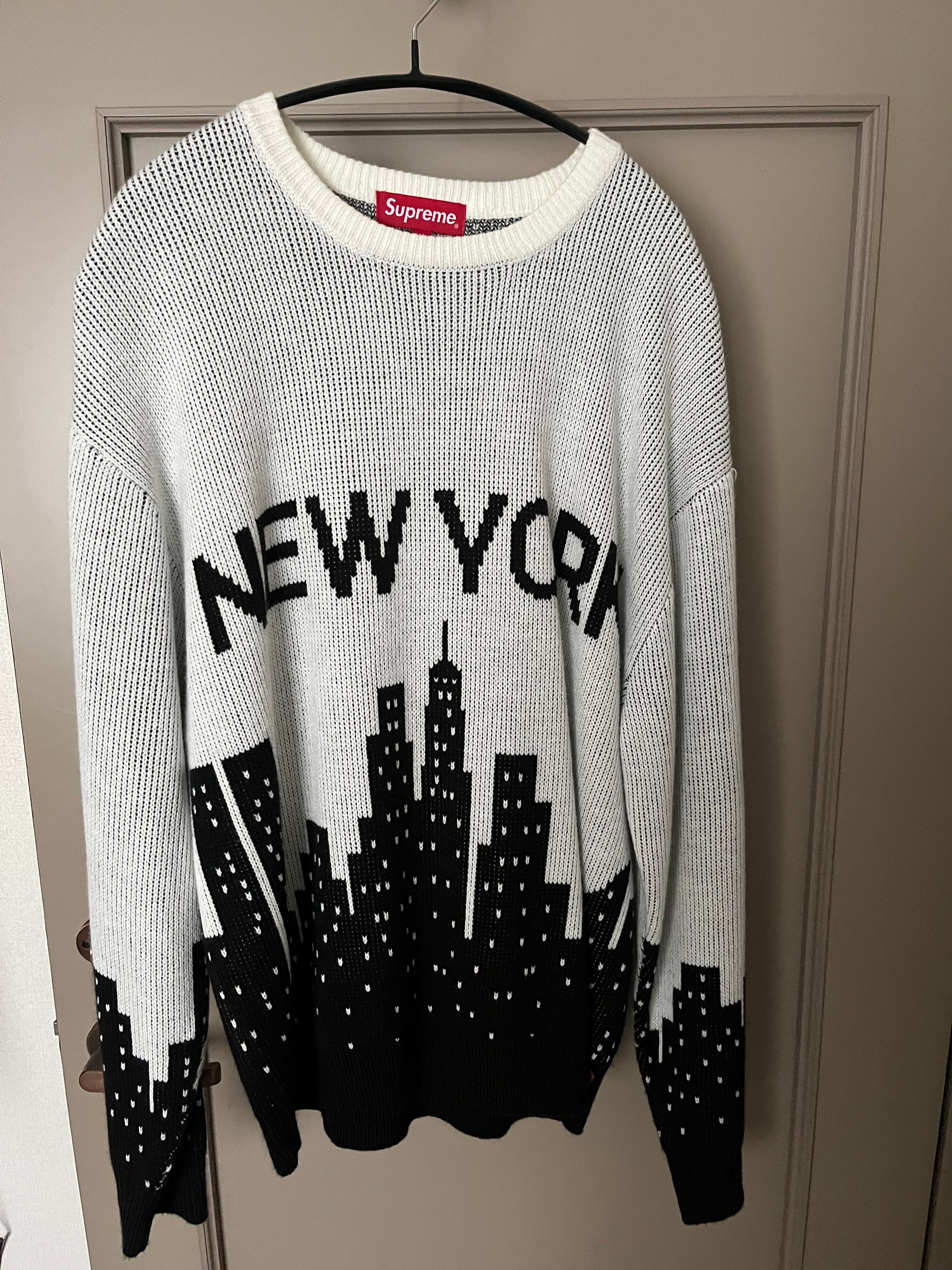 Supreme New York Sweater "White"