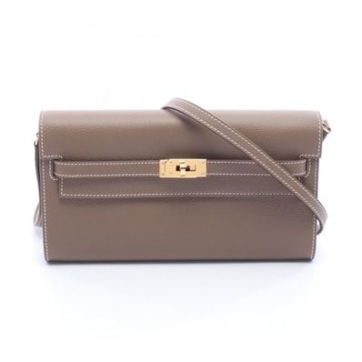 エルメス HERMES ケリートゥーゴー ショルダーバッグ バッグ レザー エバーカラー エバーカラー エトゥープ W刻印(2024年製造) レディース グレー系 【中古】