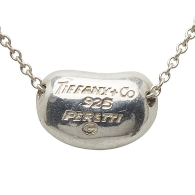 ティファニー ビーン ネックレス SV925 シルバー レディース TIFFANY&Co. 【中古】