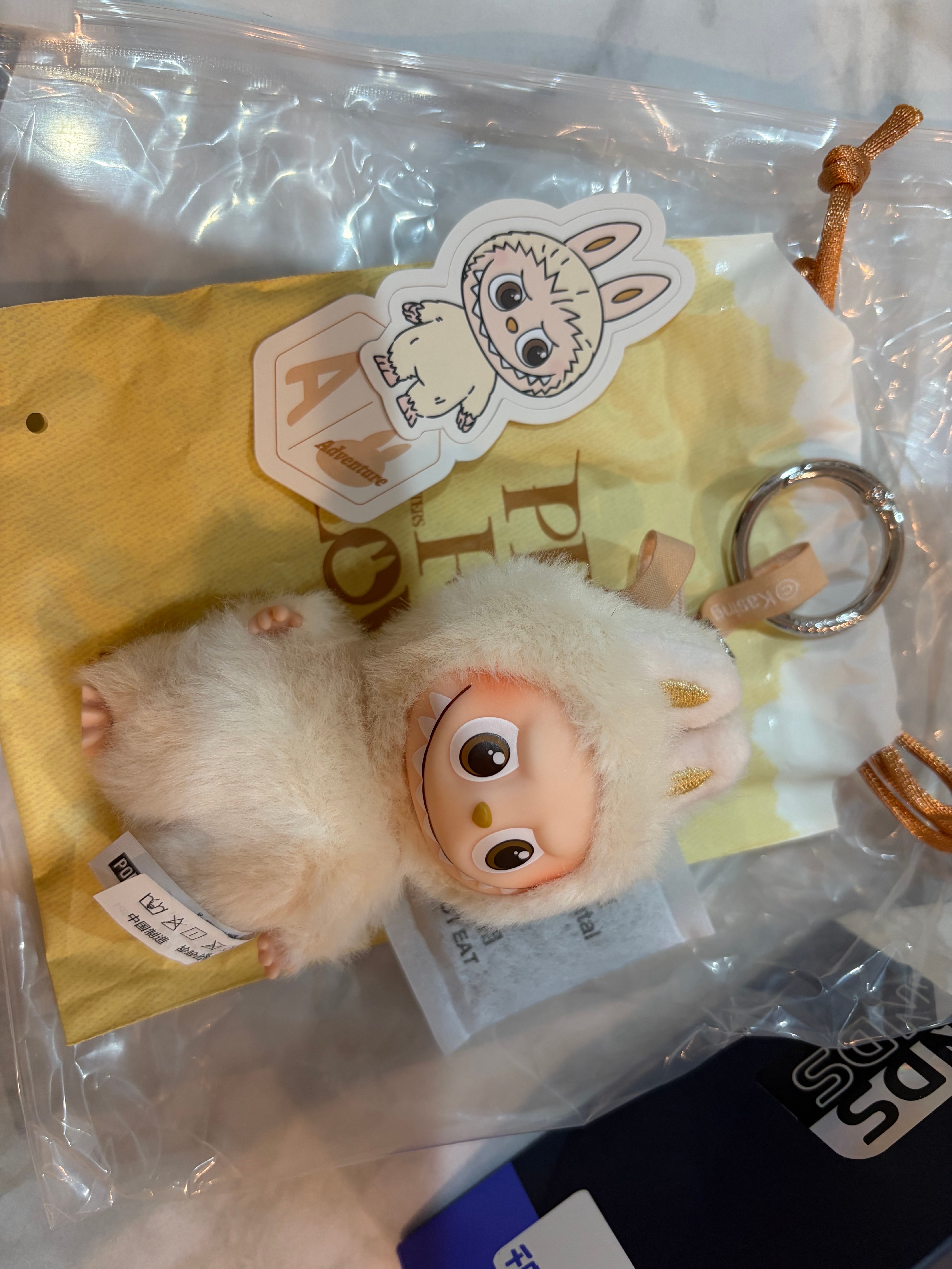 POP MART THE MONSTERS (LABUBU) Pin for Love Series-Vinyl Plush Pendant (A-M) A