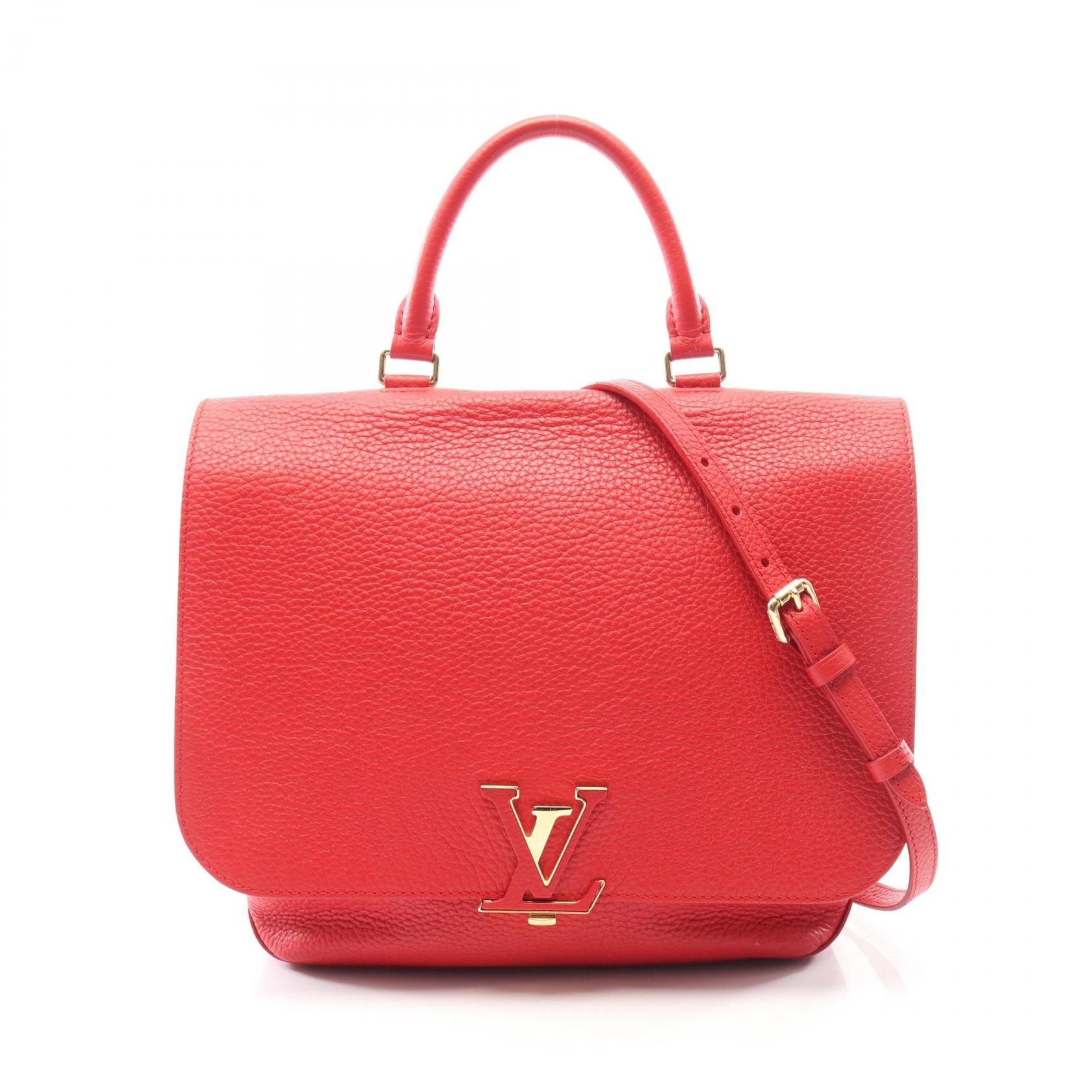 ルイ・ヴィトン LOUIS VUITTON ヴォルタ パルナセア 2WAY ハンドバッグ バッグ レザー トリヨンレザー ポピーペタル レディース レッド系 M50287 【中古】