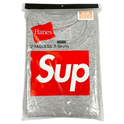 SUPREME シュプリーム Hanes 2 TAGLESS T-Shirts 半袖Tシャツ 52952