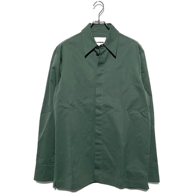 ジルサンダー コットン シルク シャツ