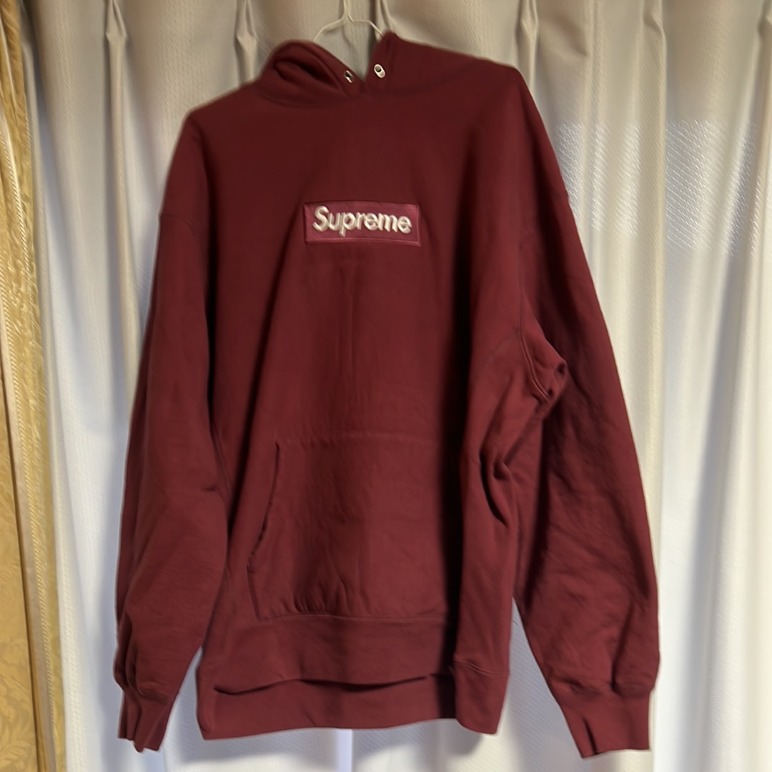 Supreme Box Logo Hooded Sweatshirt "Plum" (21FW)