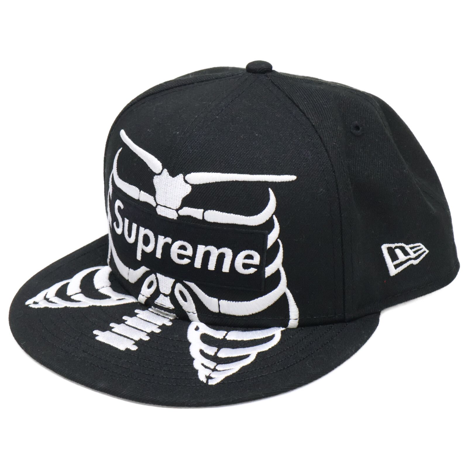 シュプリーム 【美品】25SS Bones Box Logo New Era ボーンズ ボックスロゴ ニューエラ キャップ 7 3/4 61.5cm