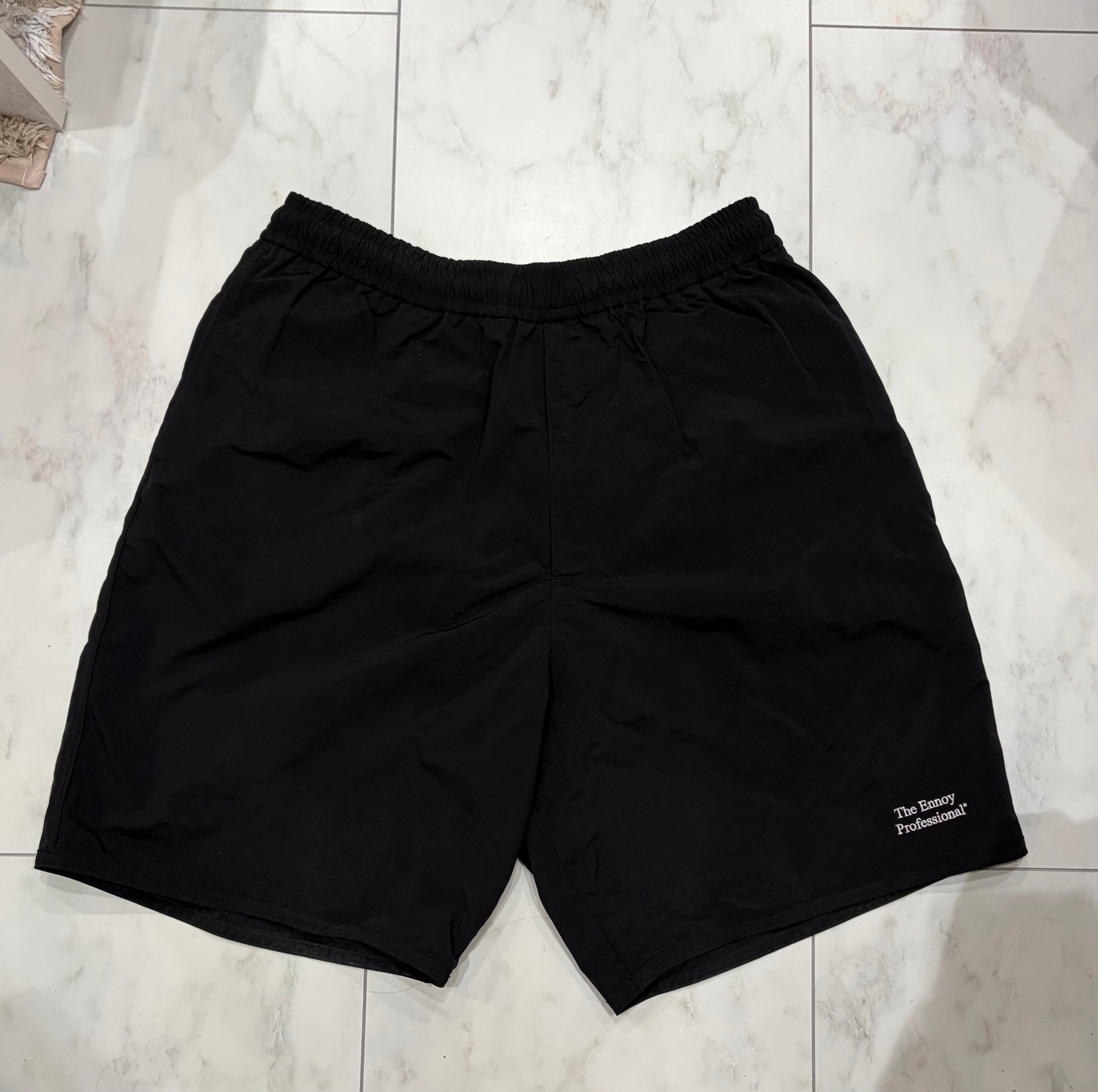 ENNOY Nylon Easy Shorts "Black" (25SS)