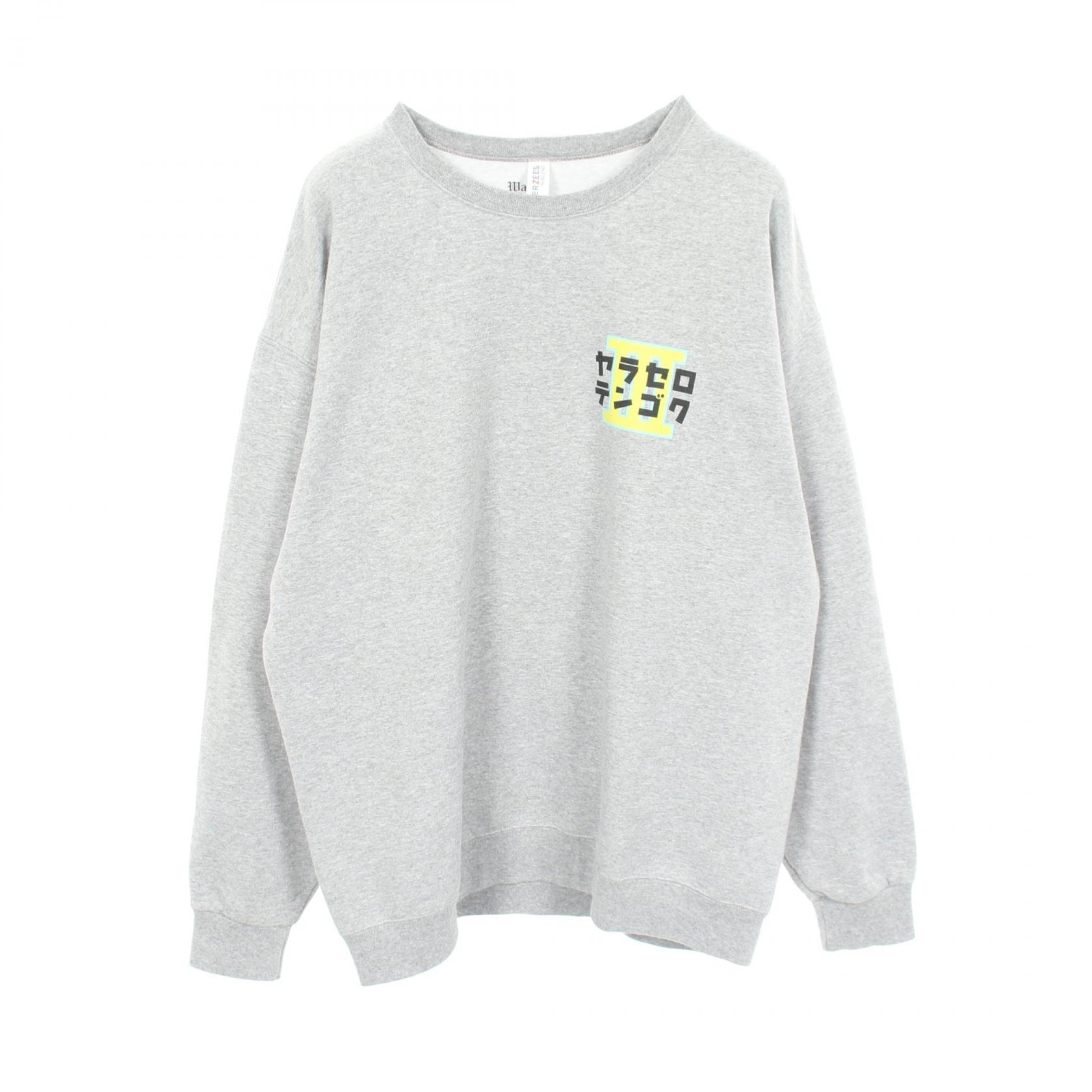 ワコマリア WACKO MARIA プリント スウェット 衣料品 トップス コットン ポリエステル メンズ グレー系 【中古】