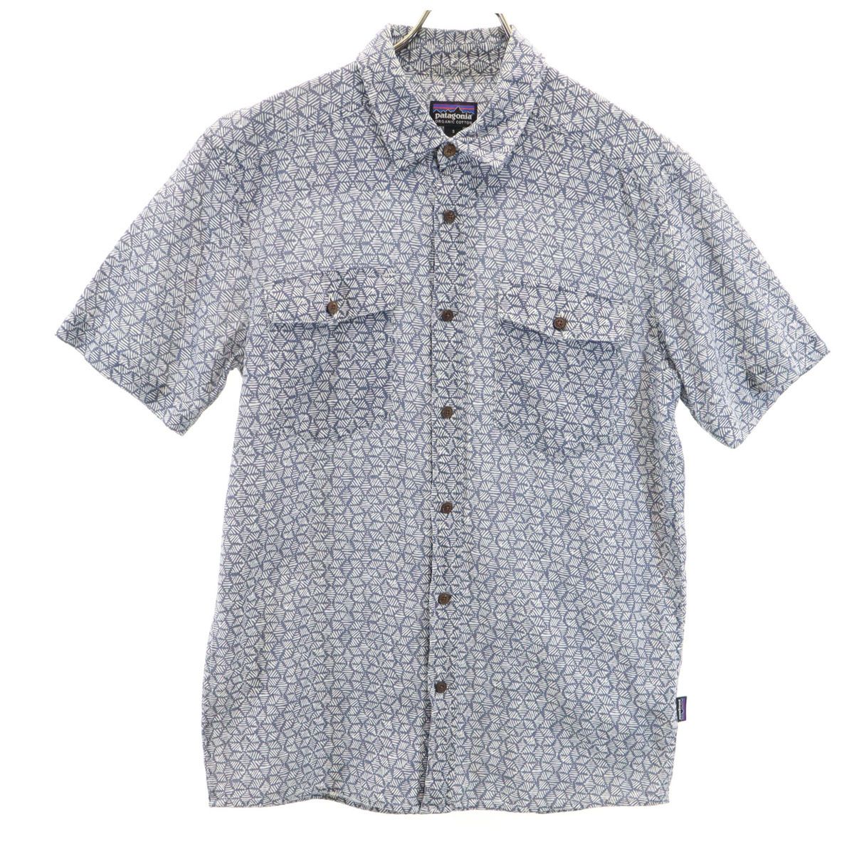 patagonia 半袖 コットンシャツ