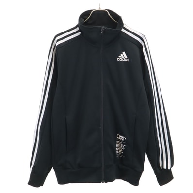 adidas アディダス トラックジャケット S ブラック ジャージ
