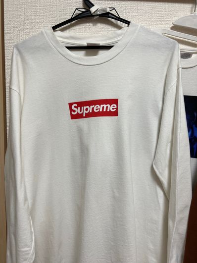 Supreme Box Logo L/S Tee "White"