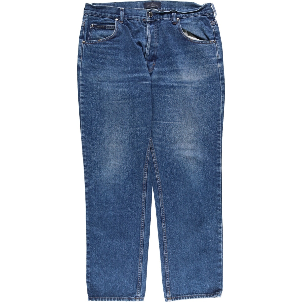 古着 ヴァレンティノ VALENTINO JEANS テーパードデニムパンツ メンズw36相当/eaa525762