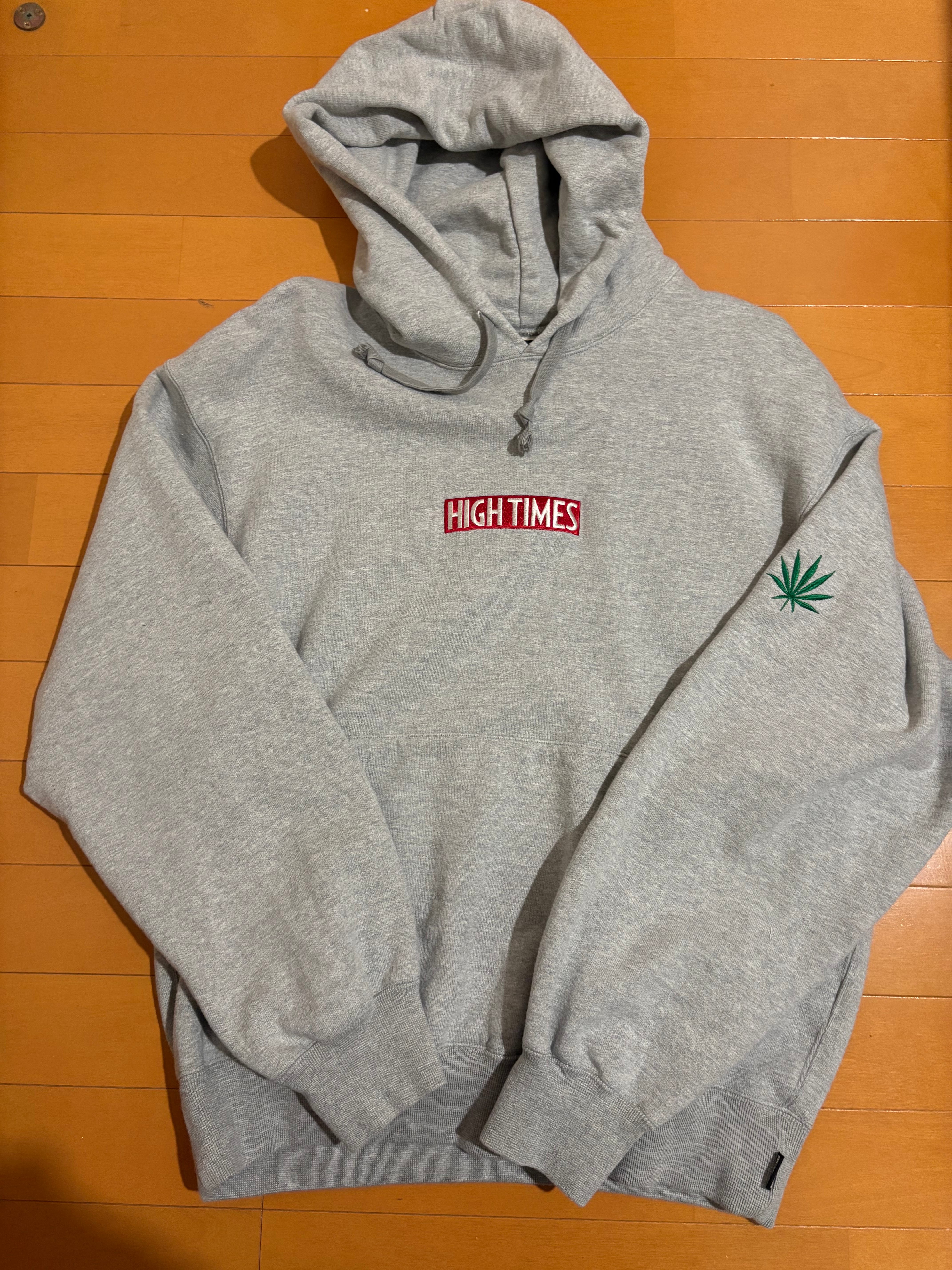 WACKO MARIA x High Times / Heavy Weight Hooded Sweat Shirt "Gray"