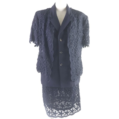 【ドンドン見直し】極美品 コムデギャルソン ジャケット スカート S/M